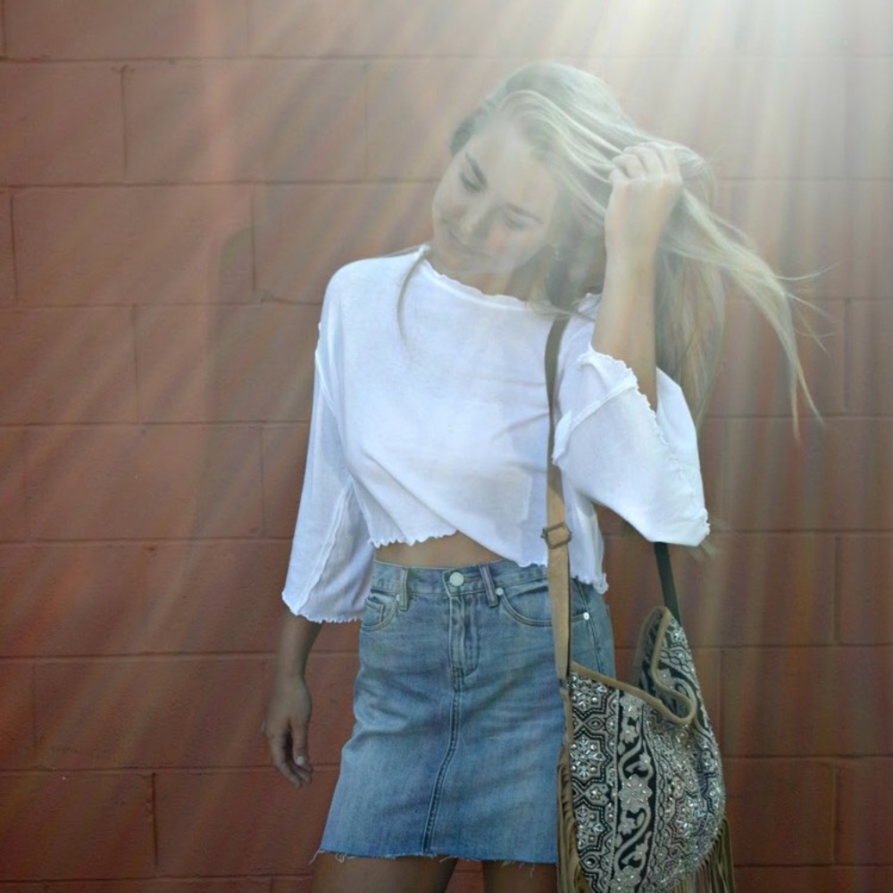 Cropped Free People T